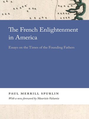 cover image of The French Enlightenment in America